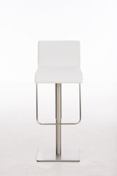 TPFLiving Barhocker Lima Gestell Edelstahl Stoff